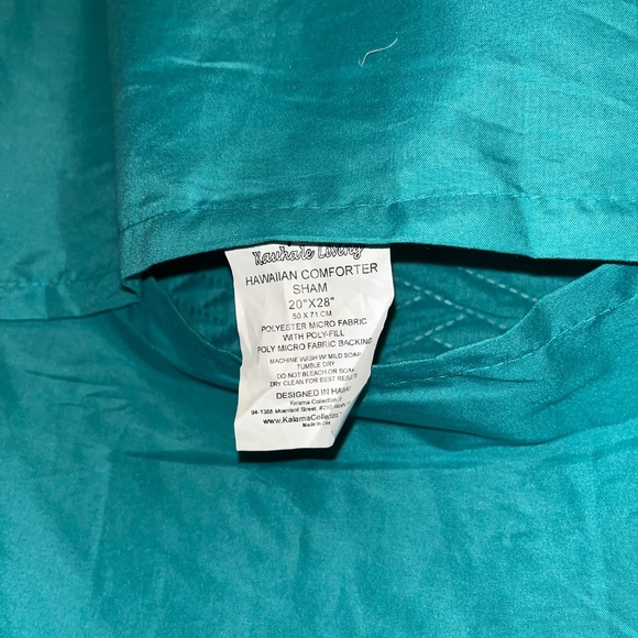 Pillow sham pillow case decorative honu turtle Hawaiian - Picture 2 of 4